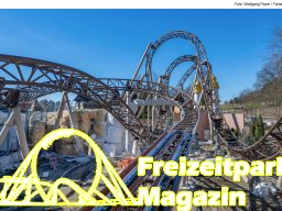 Aufbau des Themenbereichs „Sonnenbucht“ in FANTASIA (März 2025)